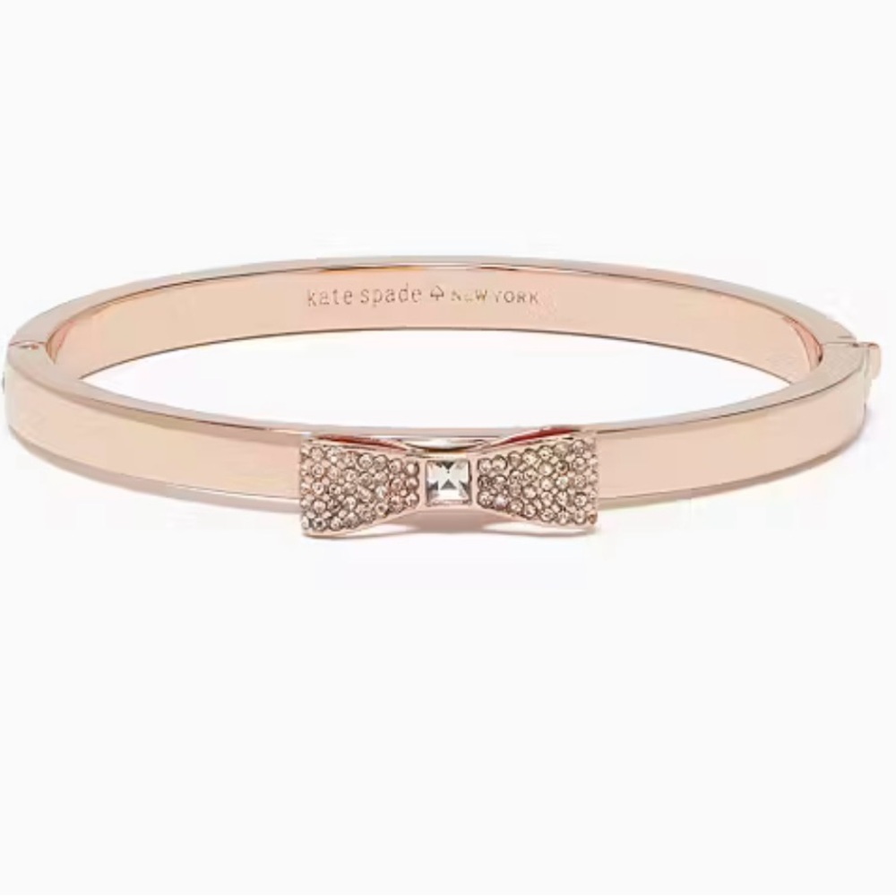 Kate Spade Rose Gold Bow Bangle